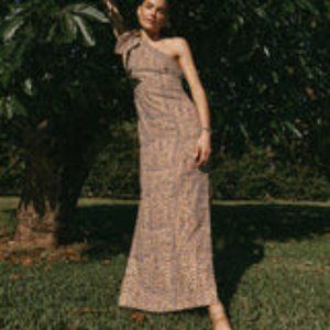 DISSH IRIS MULTI GEO ONE SHOULDER DRESS | 2